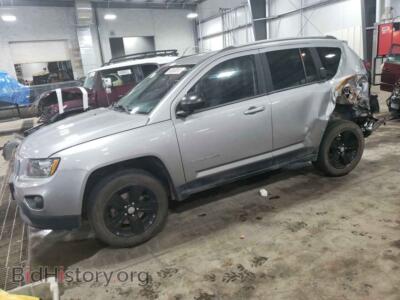 2015 Jeep COMPASS Compass SP, gray — VIN 1C4NJDBB7FD282664, Copart