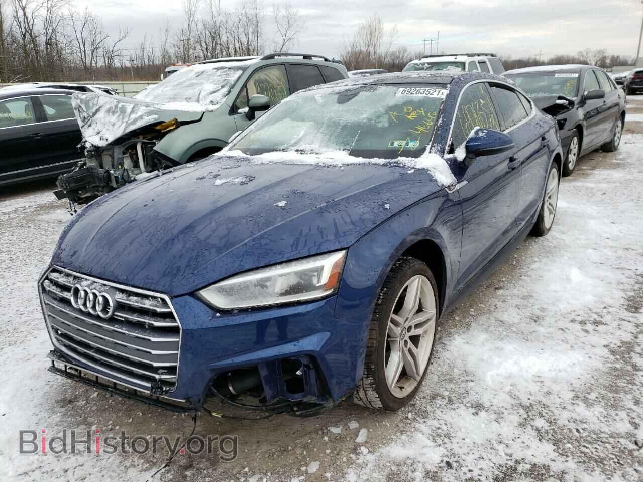 2018 AUDI A5 - VIN: WAUENCF54JA014245 - Фото 2