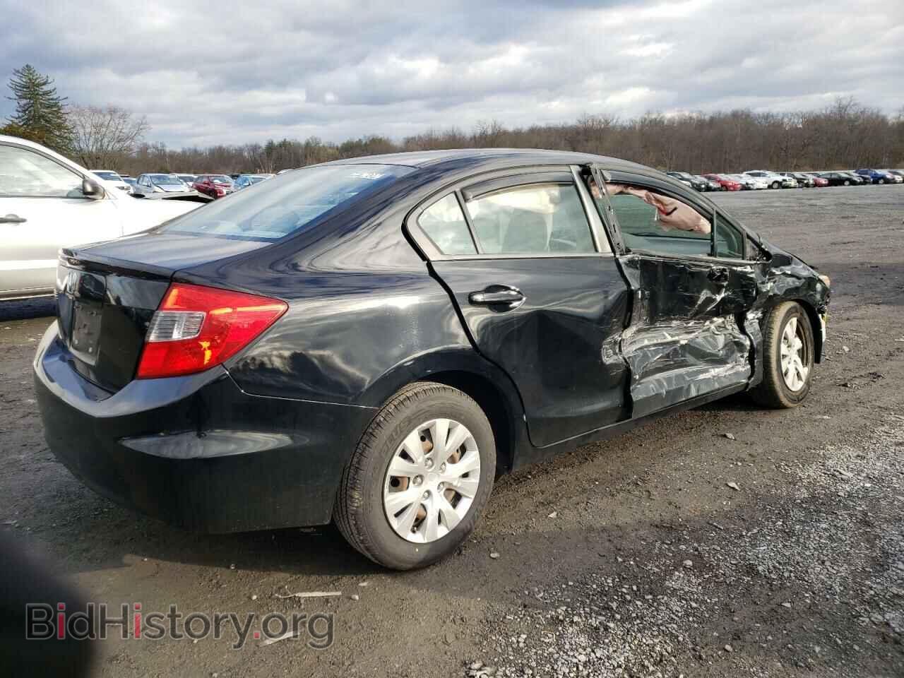 2012 HONDA CIVIC - VIN: 19XFB2F52CE351409 - Фото 3