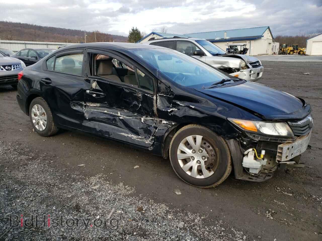 2012 HONDA CIVIC - VIN: 19XFB2F52CE351409 - Фото 4