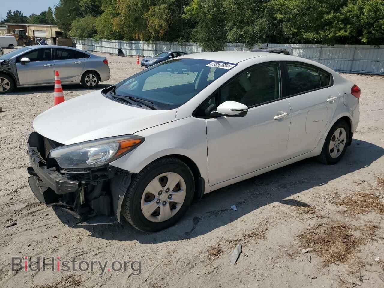 Photo KNAFX4A68G5552811 - KIA FORTE 2016