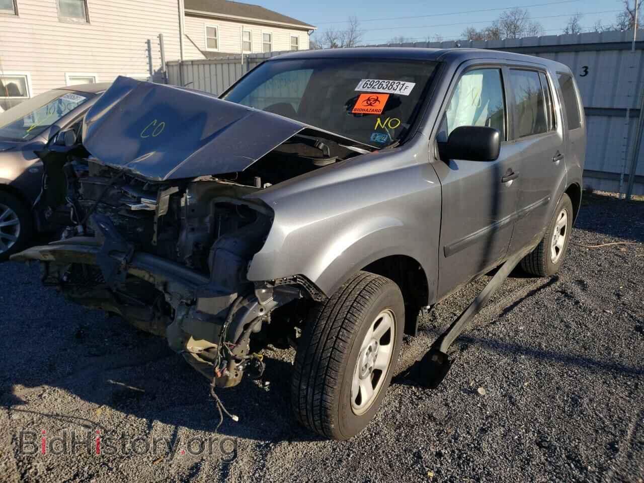 2013 HONDA PILOT - VIN: 5FNYF4H24DB025537 - Фото 2