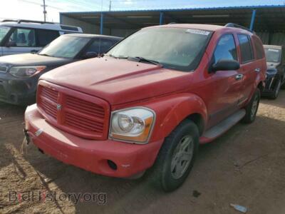 2006 Dodge DURANGO Durango SL, красный — VIN 1D4HB48NX6F149464, Copart