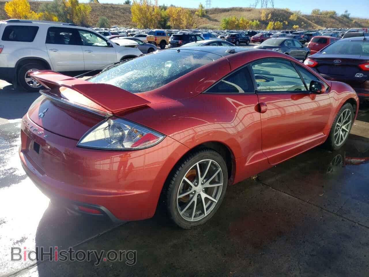 2012 MITSUBISHI ECLIPSE - VIN: 4A31K5DF2CE003898 - Фото 3