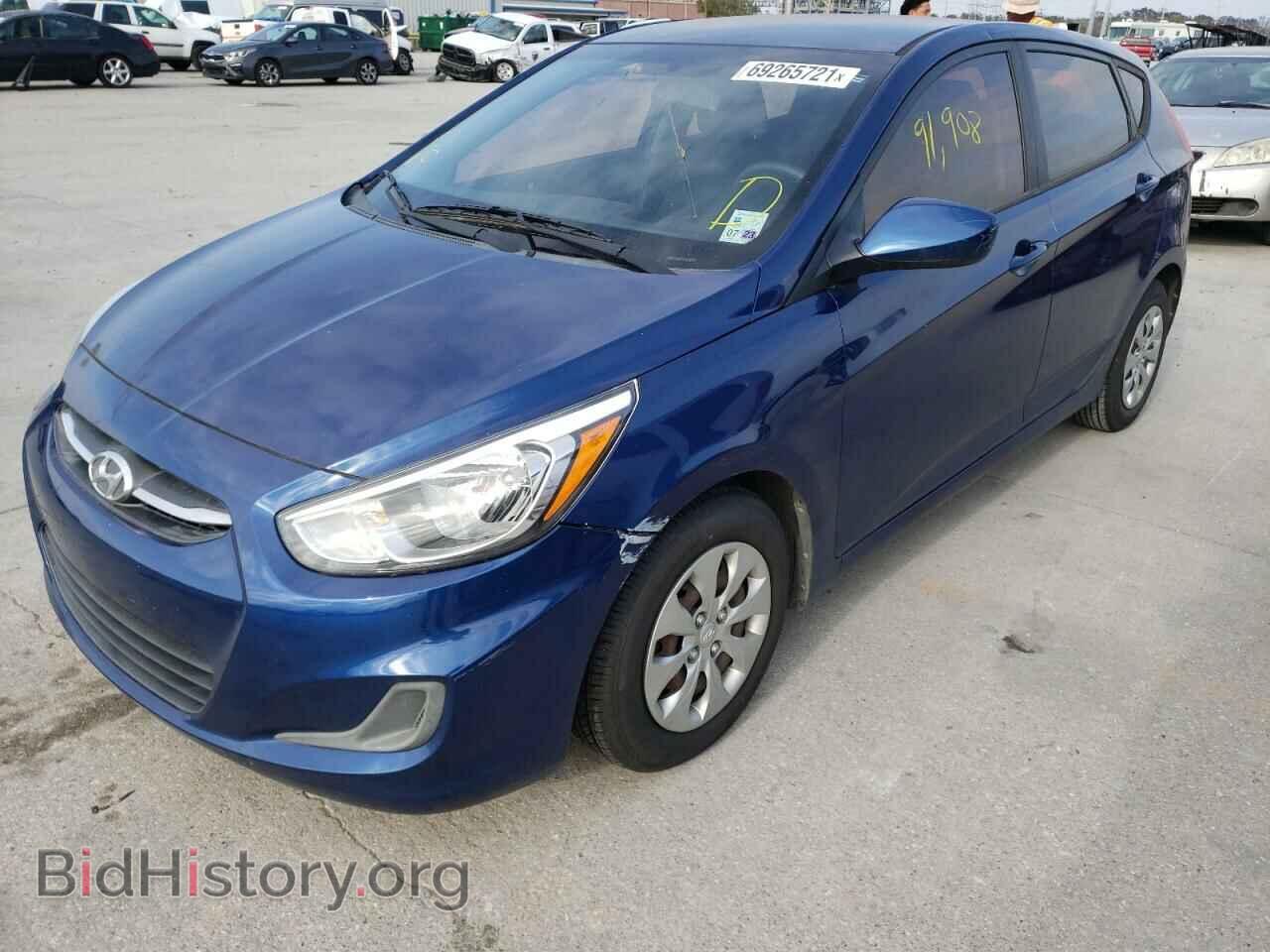 2016 HYUNDAI ACCENT - VIN: KMHCT5AE0GU242426 - Фото 2