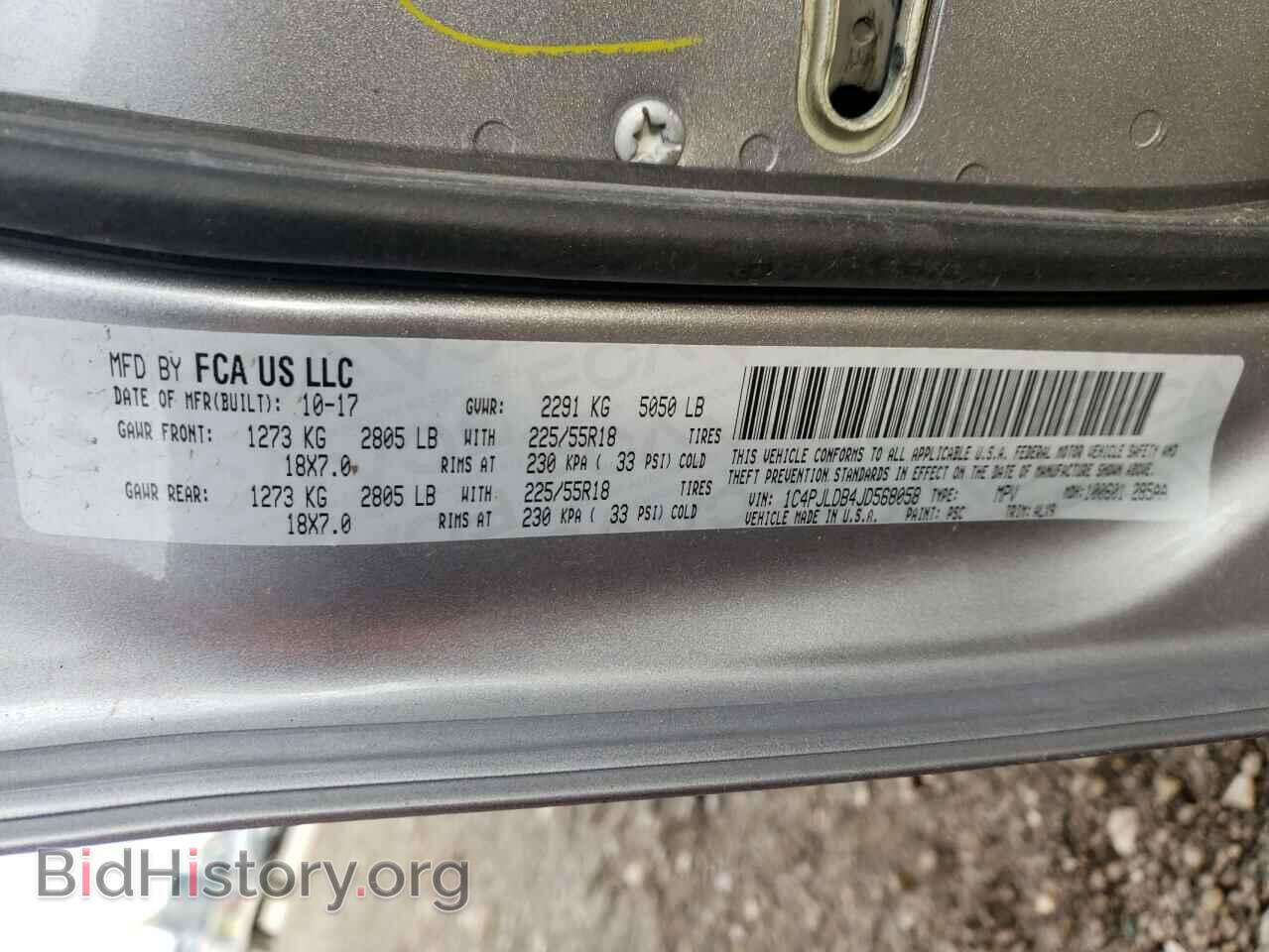 2018 JEEP CHEROKEE - VIN: 1C4PJLDB4JD568058 - Фото 10