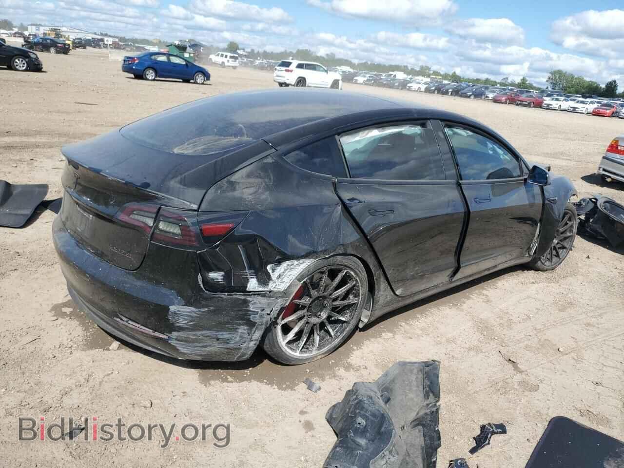 2022 TESLA MODEL 3 - VIN: 5YJ3E1EC5NF127004 - Фото 3