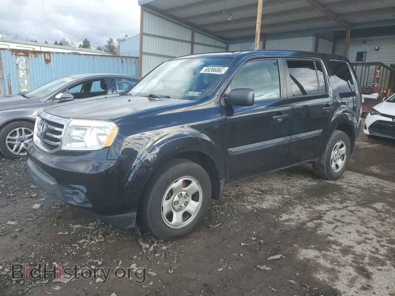 Photo 5FNYF4H27EB039496 - HONDA PILOT 2014