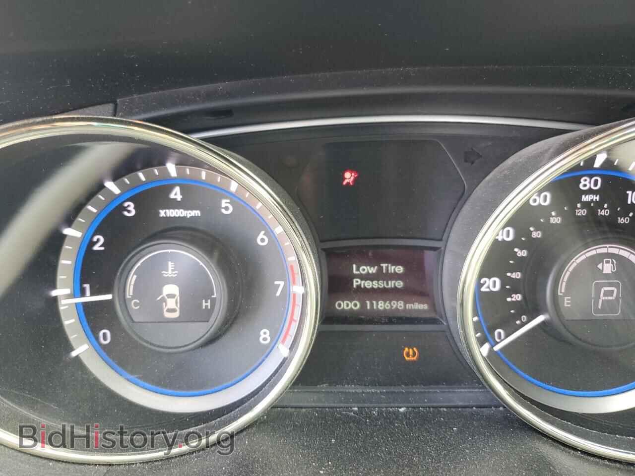 2013 HYUNDAI SONATA - VIN: 5NPEC4AC1DH519290 - Фото 9