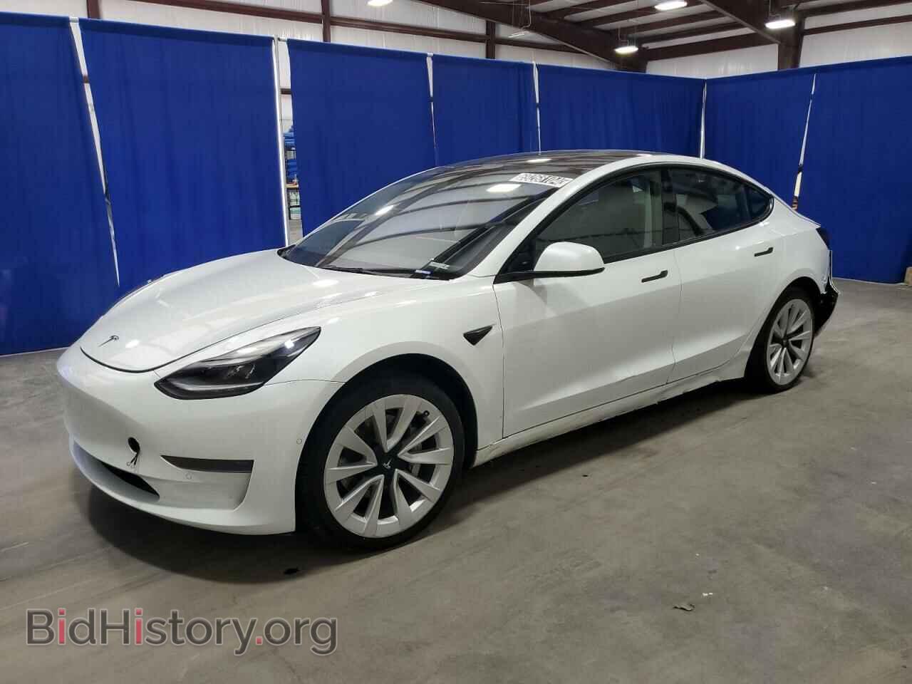Photo 5YJ3E1EAXNF368720 - TESLA MODEL 3 2022