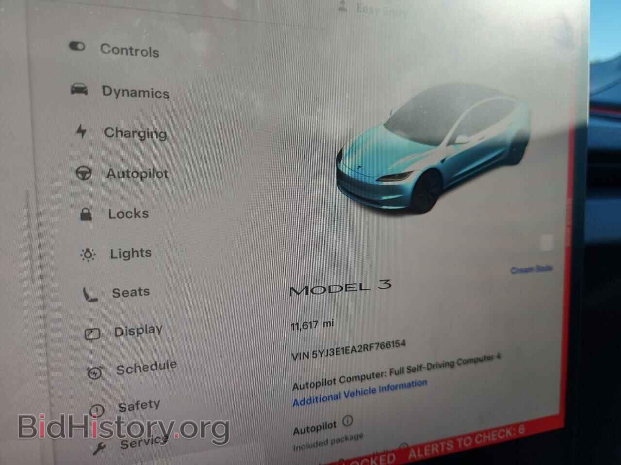 2024 TESLA MODEL 3 - VIN: 5YJ3E1EA2RF766154 - Фото 9