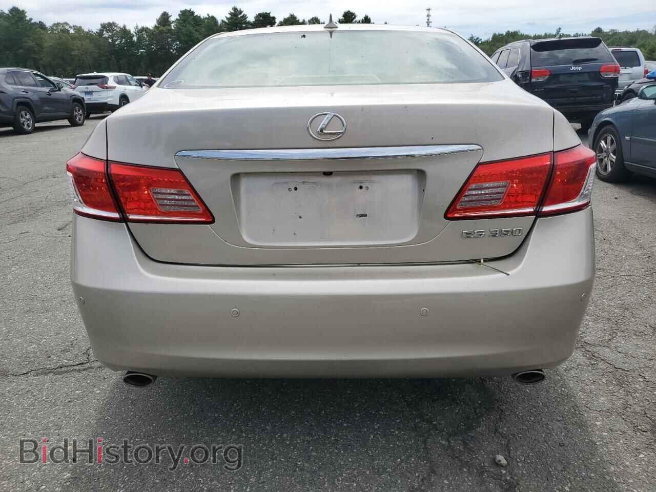 2012 LEXUS ES350 - VIN: JTHBK1EG0C2494382 - Фото 6