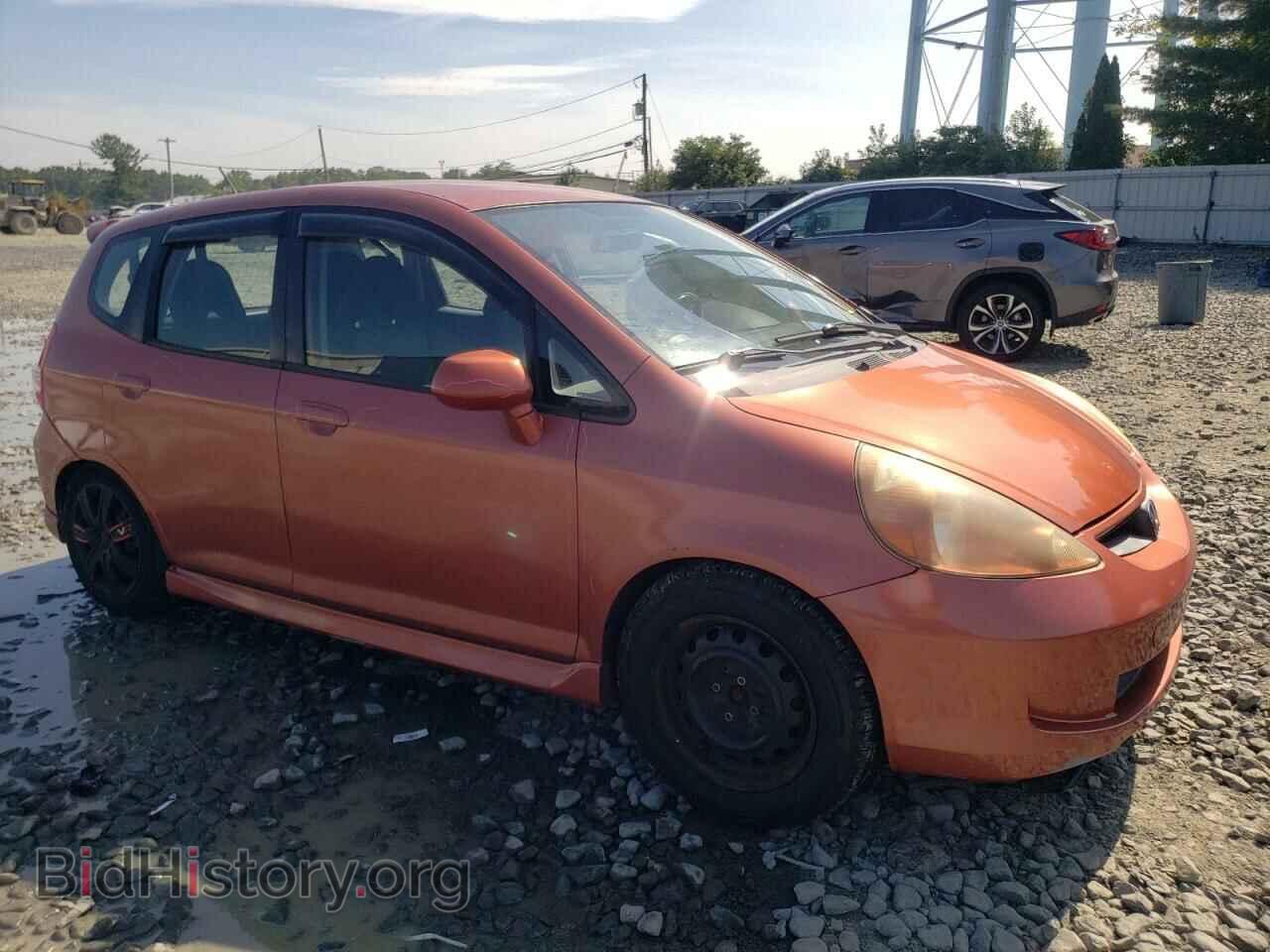 2007 HONDA FIT - VIN: JHMGD38617S007968 - Фото 4