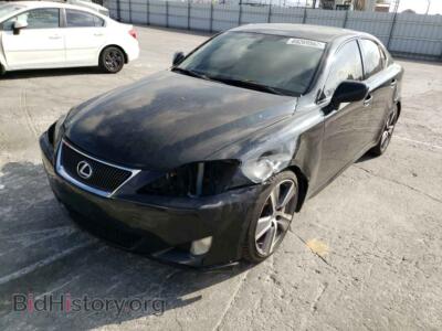 2006 Lexus IS IS 350, черный — VIN JTHBE262365003824, Copart