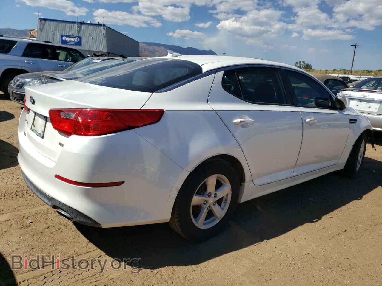 2014 KIA OPTIMA - VIN: KNAGM4A72E5475484 - Фото 3