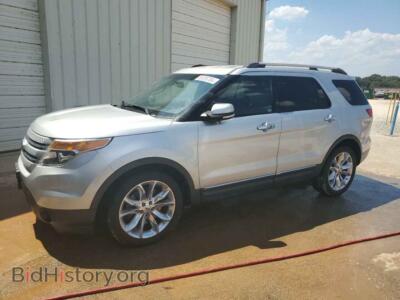 2013 Ford EXPLORER Limited, silver — VIN 1FM5K7F83DGB68018, Copart