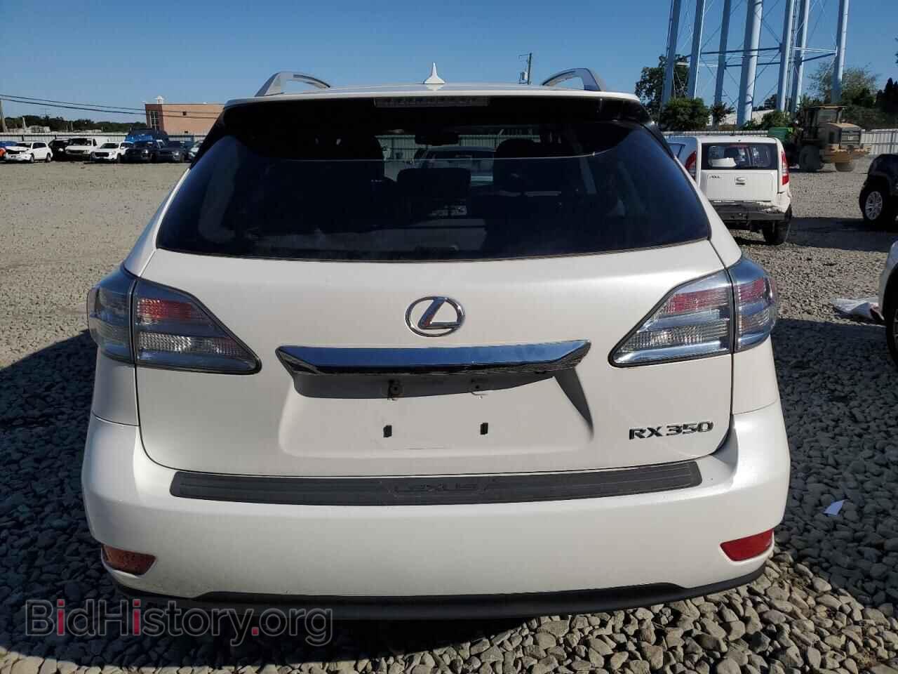2011 LEXUS RX350 - VIN: 2T2BK1BA3BC091025 - Фото 6