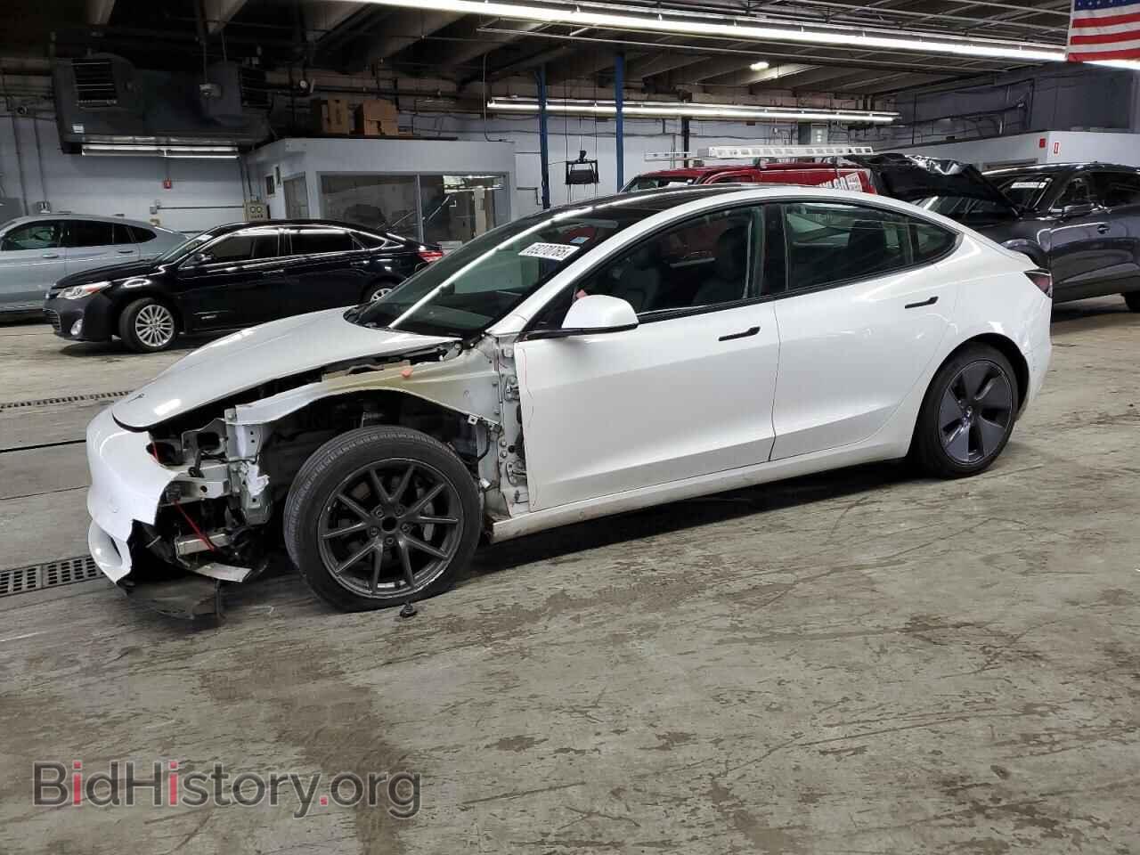Photo 5YJ3E1EA2MF919785 - TESLA MODEL 3 2021