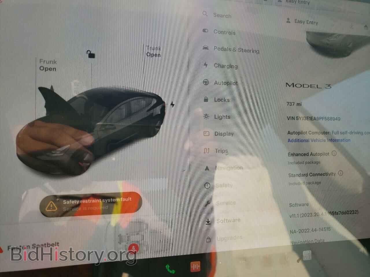 2023 TESLA MODEL 3 - VIN: 5YJ3E1EA9PF588949 - Photo 9