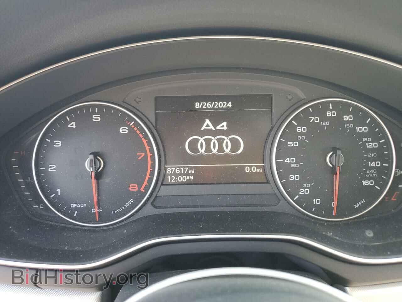 2017 AUDI A4 - VIN: WAUGNAF46HN056357 - Фото 9