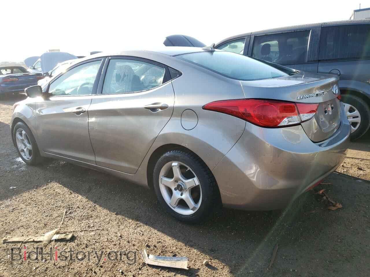 2011 HYUNDAI ELANTRA - VIN: 5NPDH4AEXBH014151 - Фото 2