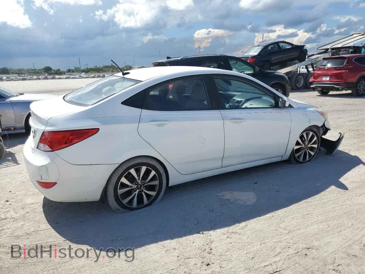 2016 HYUNDAI ACCENT - VIN: KMHCU4AE3GU078631 - Фото 3