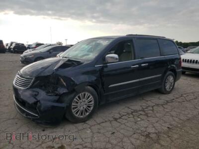 2015 Chrysler MINIVAN Touring L, синий — VIN 2C4RC1CG4FR646511, Copart