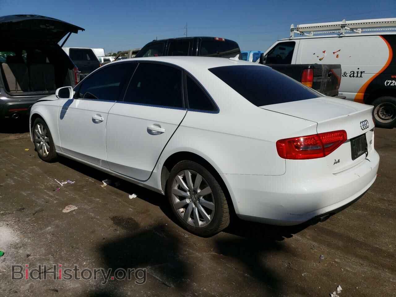2013 AUDI A4 - VIN: WAUBFAFL3DN044420 - Фото 2