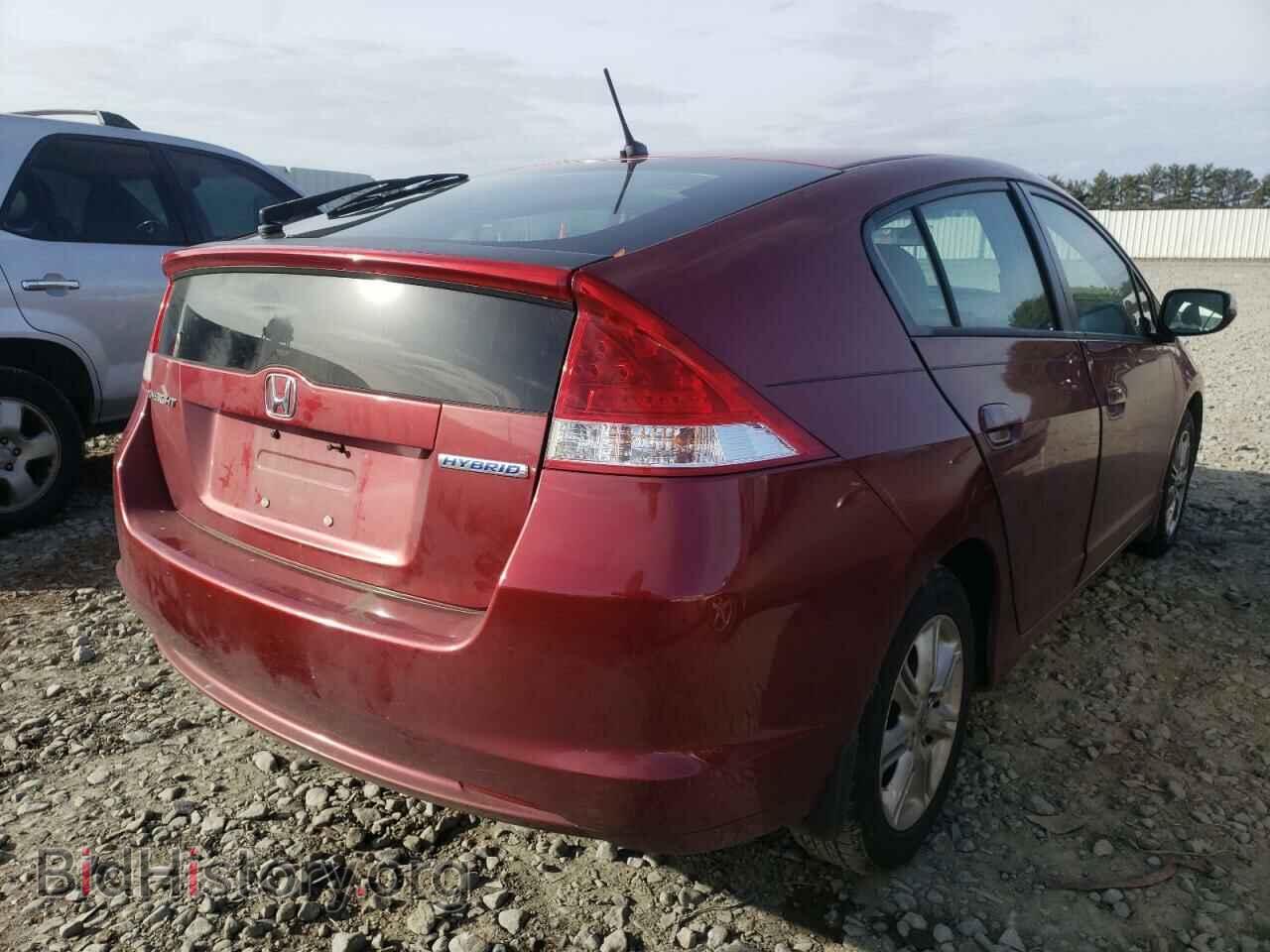 2010 HONDA INSIGHT - VIN: JHMZE2H7XAS016832 - Фото 4