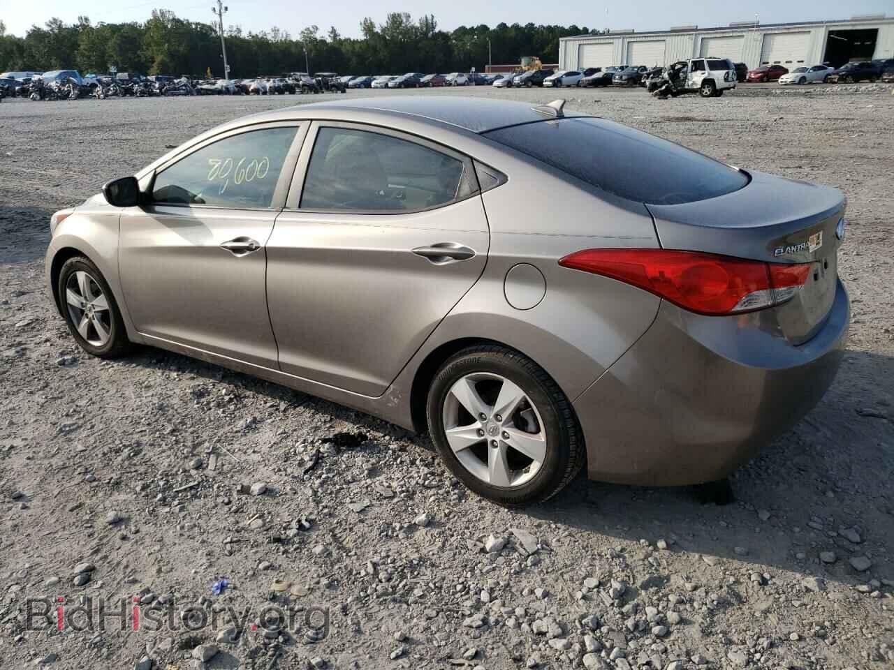 2012 HYUNDAI ELANTRA - VIN: 5NPDH4AE5CH119181 - Фото 2