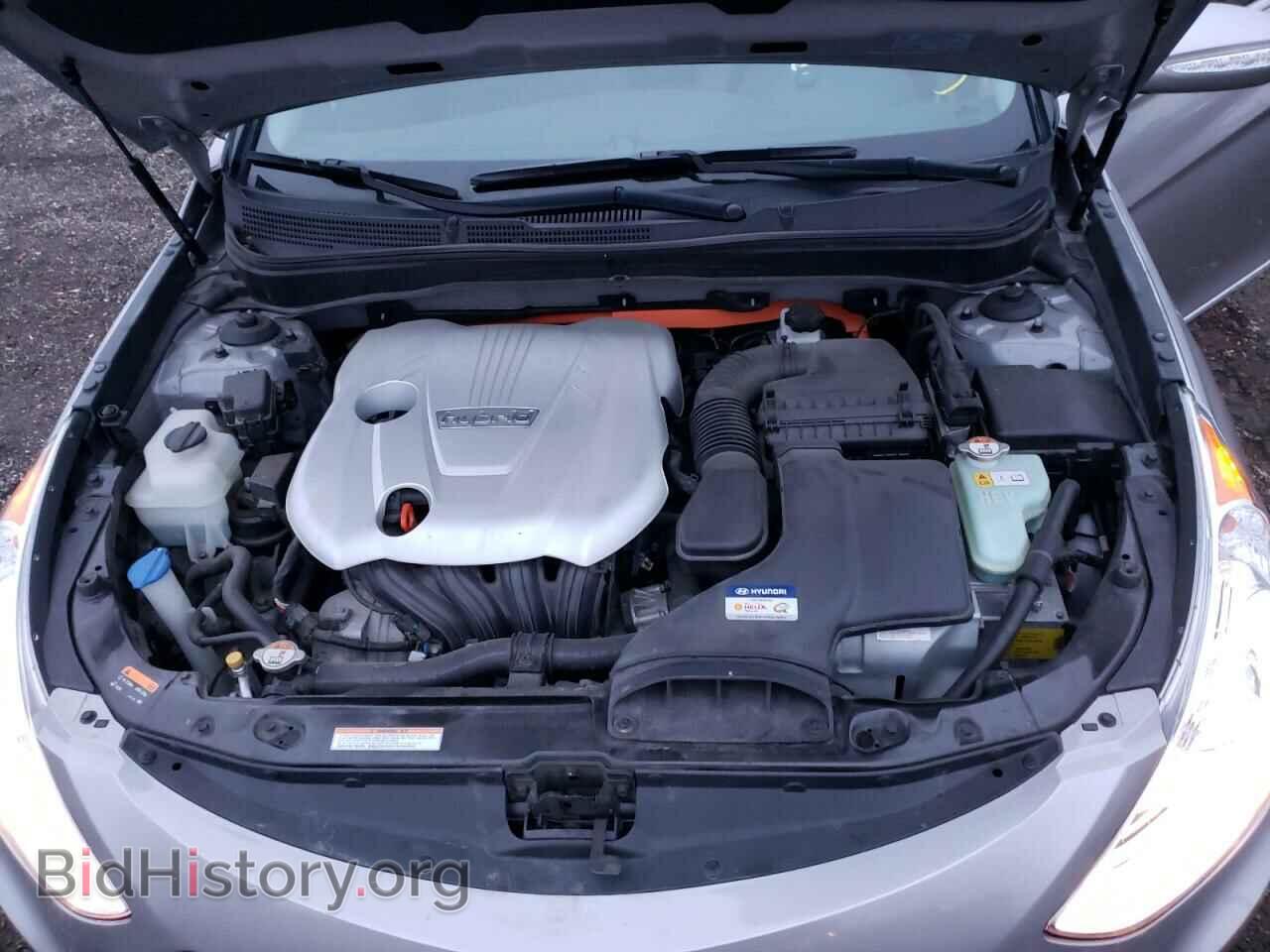 2014 HYUNDAI SONATA - VIN: KMHEC4A43EA107370 - Фото 7