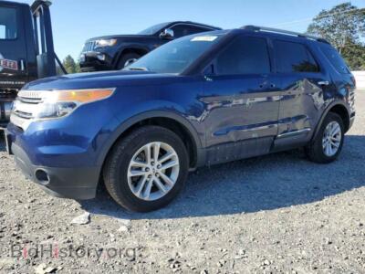 2012 Ford EXPLORER XLT, blue — VIN 1FMHK8D82CGA62681, Copart