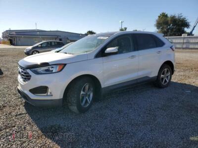 2019 Ford EDGE SEL, белый — VIN 2FMPK3J97KBB13450, Copart