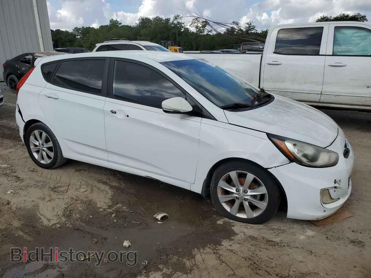 2013 HYUNDAI ACCENT - VIN: KMHCU5AE1DU089984 - Фото 4