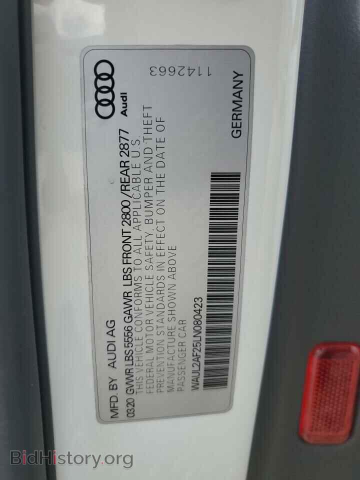 2020 AUDI A6 - VIN: WAUL2AF25LN080423 - Photo 13