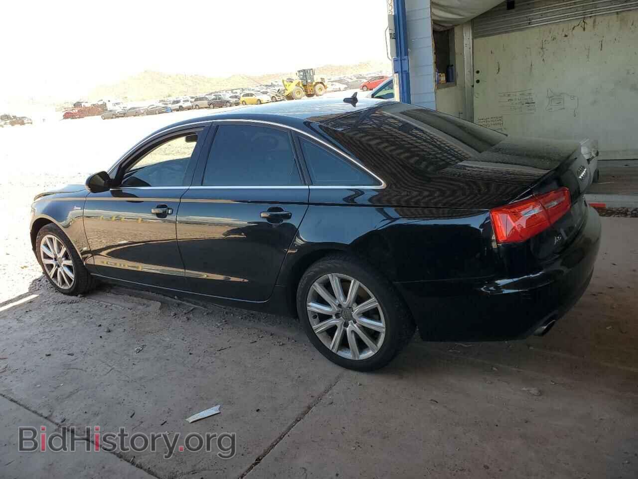2013 AUDI A6 - VIN: WAUGGAFC9DN035000 - Фото 2