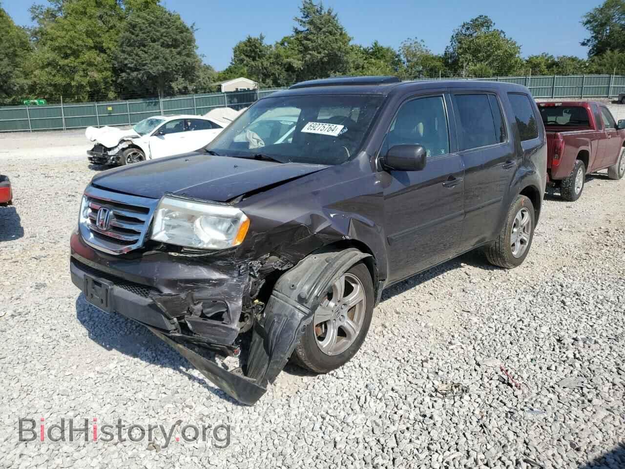 Photo 5FNYF4H58CB008281 - HONDA PILOT 2012