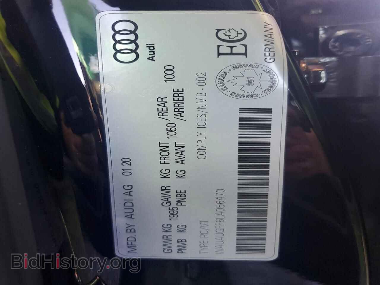 2020 AUDI A3 - VIN: WAUAUGFF6LA056470 - Photo 13