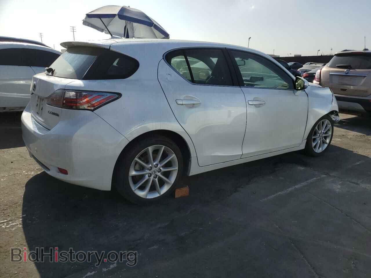 2011 LEXUS CT 200 - VIN: JTHKD5BH7B2029224 - Фото 3