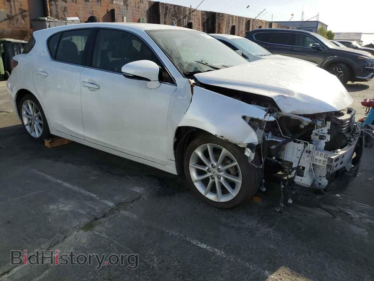 2011 LEXUS CT 200 - VIN: JTHKD5BH7B2029224 - Фото 4