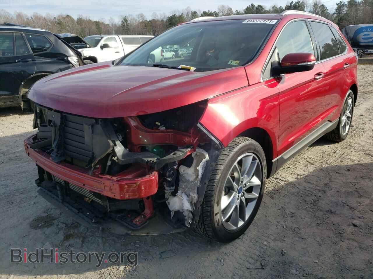2015 FORD EDGE - VIN: 2FMTK4K94FBB25516 - Photo 2