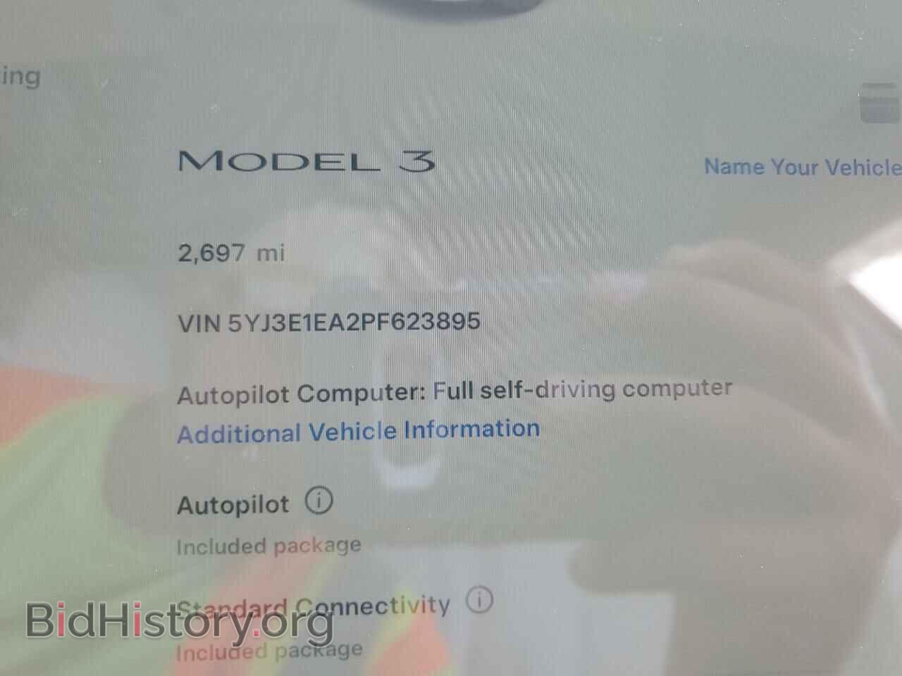 2023 TESLA MODEL 3 - VIN: 5YJ3E1EA2PF623895 - Photo 9
