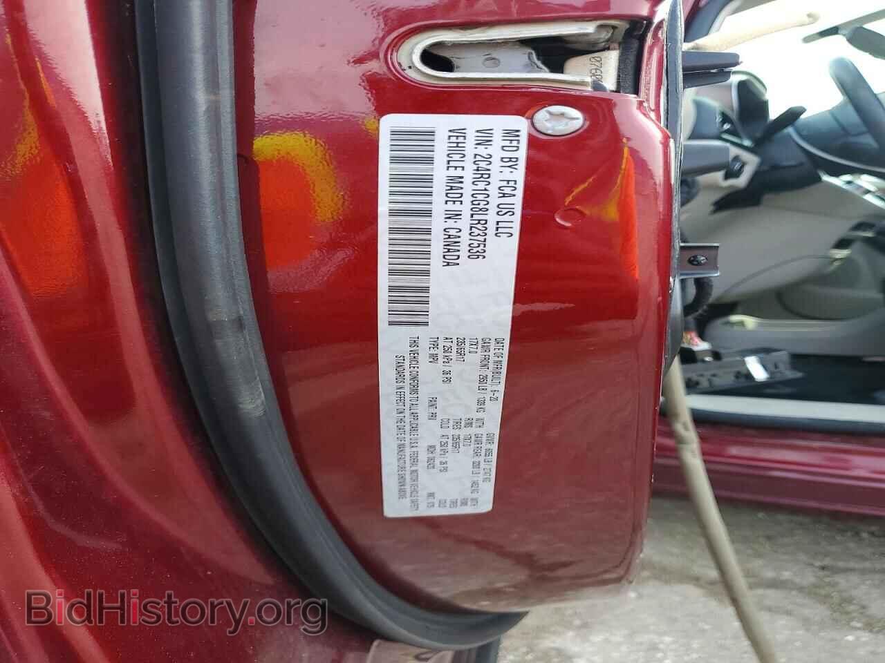 2020 CHRYSLER MINIVAN - VIN: 2C4RC1CG8LR237536 - Photo 14
