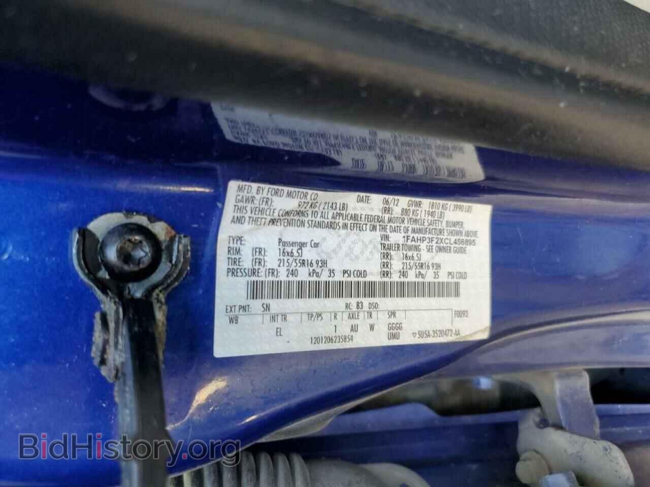 2012 FORD FOCUS - VIN: 1FAHP3F2XCL456895 - Фото 12