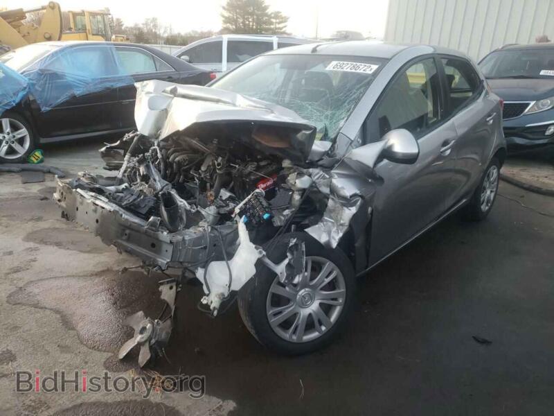 2011 Mazda 2 MAZDA2 (VIN JM1DE1HZ1B0129153) — фото 1 из 12, Copart, повреждение: передняя часть