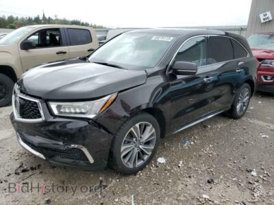 2017 Acura MDX MDX Techno, purple — VIN 5FRYD4H56HB016875, Copart