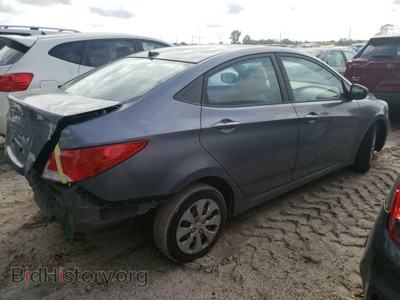 2016 HYUNDAI ACCENT - VIN: KMHCT4AE2GU157257 - Фото 3