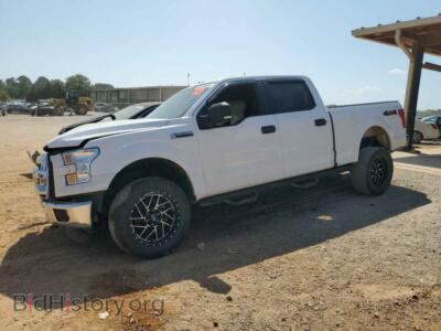 2017 Ford F-150 Supercrew, белый — VIN 1FTFW1EF7HKD61883, Copart