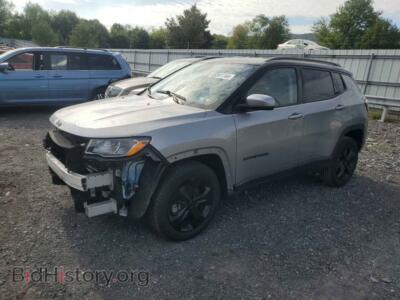 2020 Jeep COMPASS LATITUDE, серебристый — VIN 3C4NJDBB1LT157522, Copart