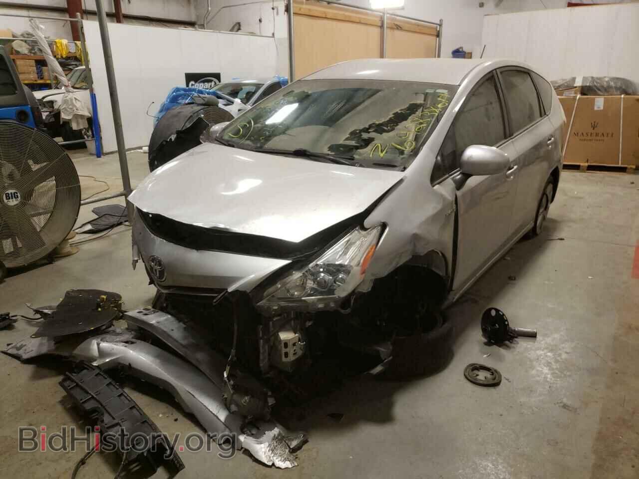 2013 TOYOTA PRIUS - VIN: JTDZN3EU0D3262692 - Фото 2